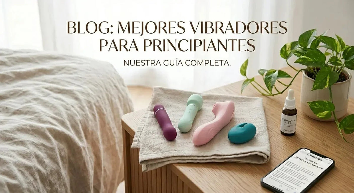 Selección de vibradores para principiantes: bala, succionador de clítoris y masajeador de varita de OMerotics