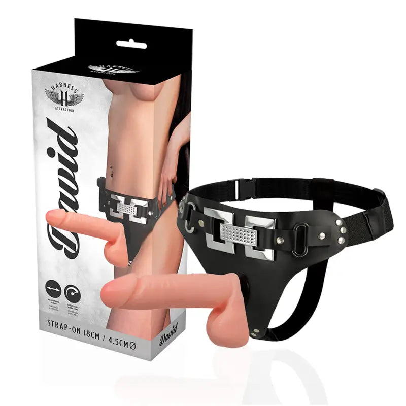 Harness attraction - arnés deluxe con vibración realístico