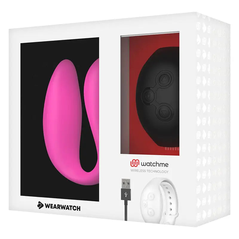 Wearwatch - vibrador dual technology watchme fucsia