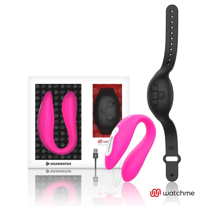 Wearwatch - vibrador dual technology watchme fucsia