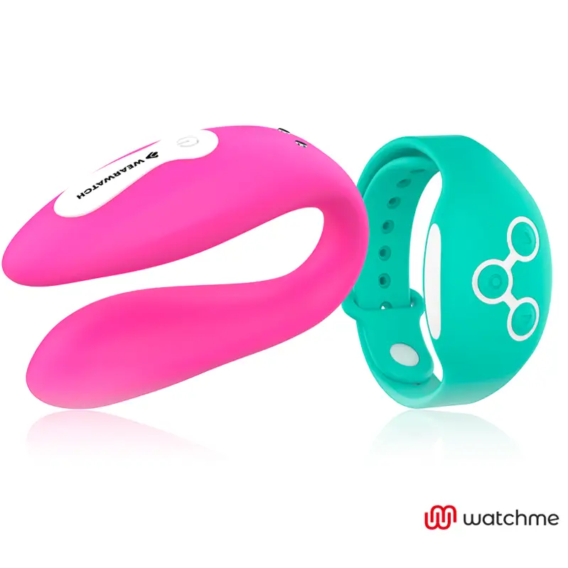 Wearwatch - vibrador dual technology watchme fucsia / agua