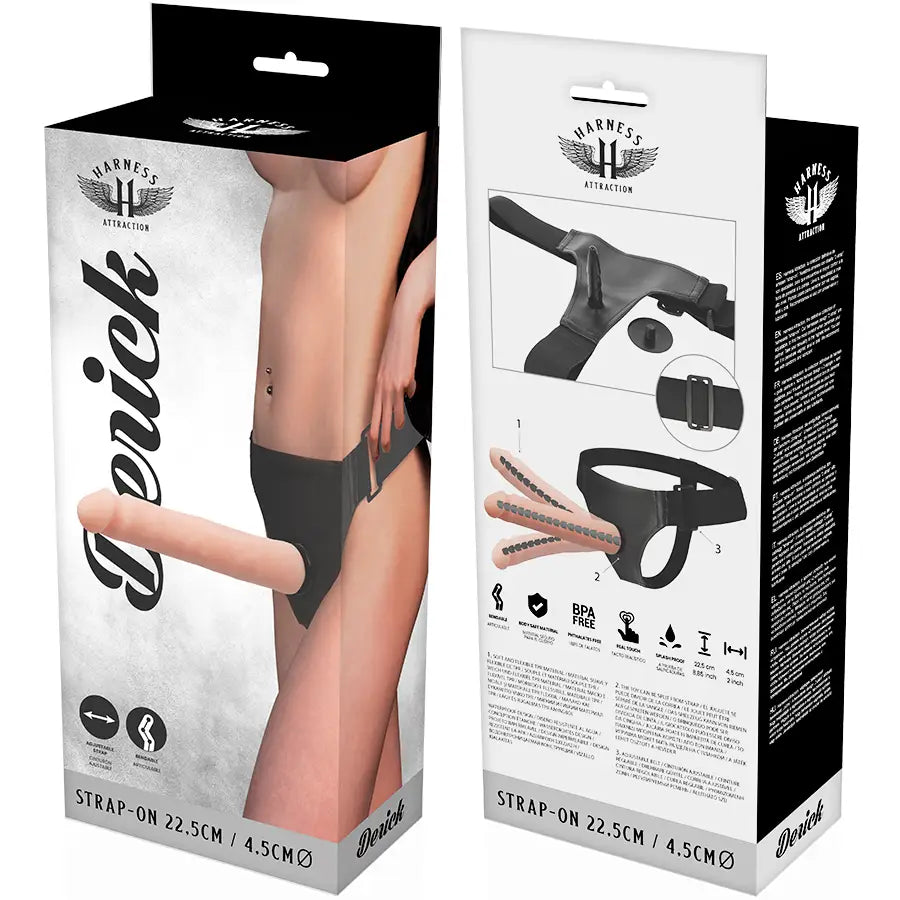 Harness attraction - derick arnés articulable 22.5 cm -o-