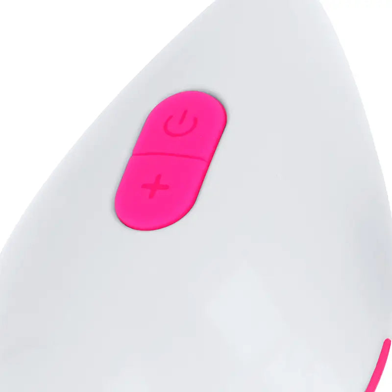 Ohmama - huevo vibrador 10 modos rosa y blanco