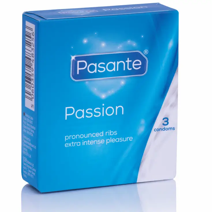 Pasante - preservativos punteados ms placer 3 unidades