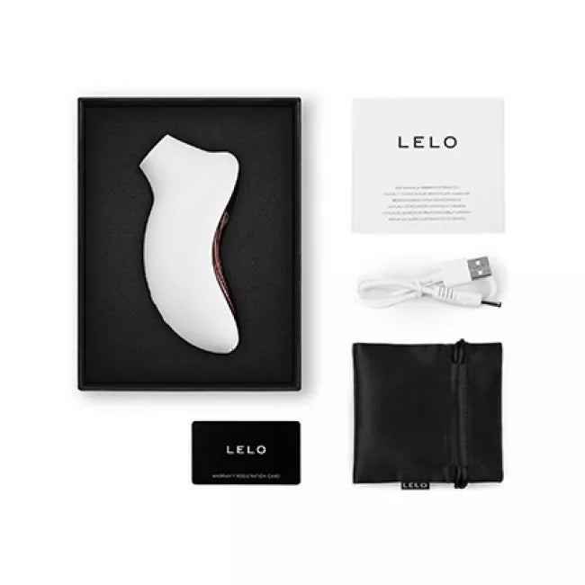 LELO - SONA 3 MASAJEADOR SÓNICO DE CLÍTORIS BLANCO - OMerotics
