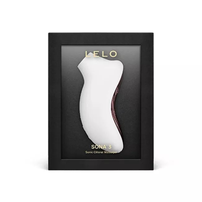 LELO - SONA 3 MASAJEADOR SÓNICO DE CLÍTORIS BLANCO - OMerotics