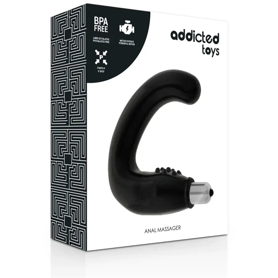 Addicted toys - anal massager negro
