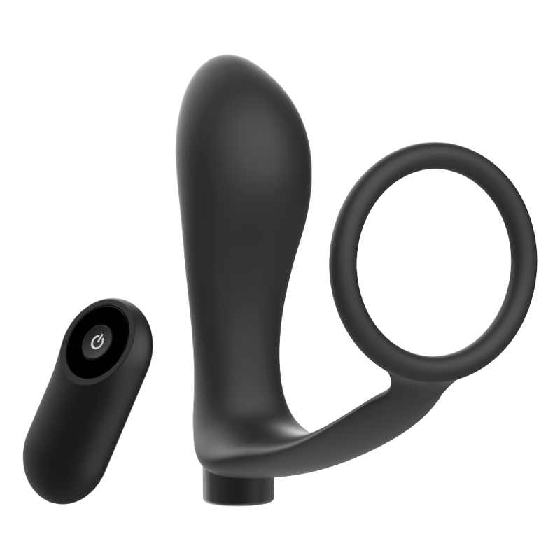Addicted toys - anilla pene con plug anal control remoto