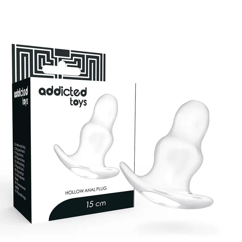 Addicted toys - dilatador anal grande 15 cm - transparente
