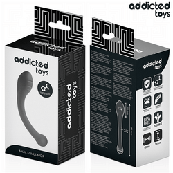 Addicted toys - estimulador anal doble silicona 18 cm