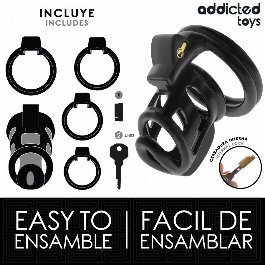 Addicted toys locked - gilden cage jaula para pene