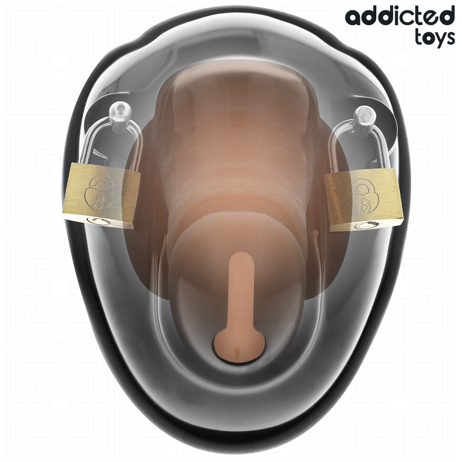 Addicted toys locked - keyless restraint jaula para pene