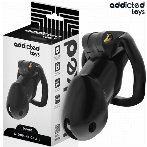 Addicted toys locked - mindnight cell jaula para pene talla