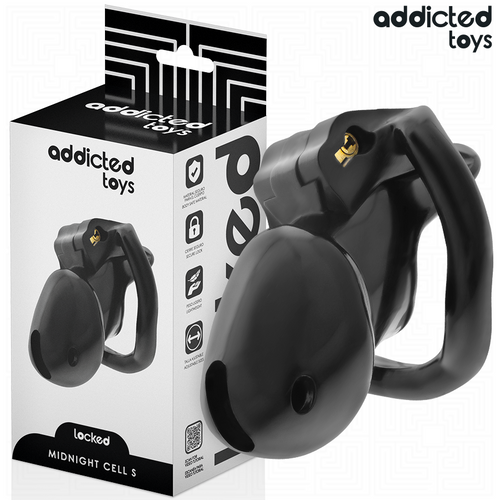 Addicted toys locked - mindnight cell jaula para pene talla
