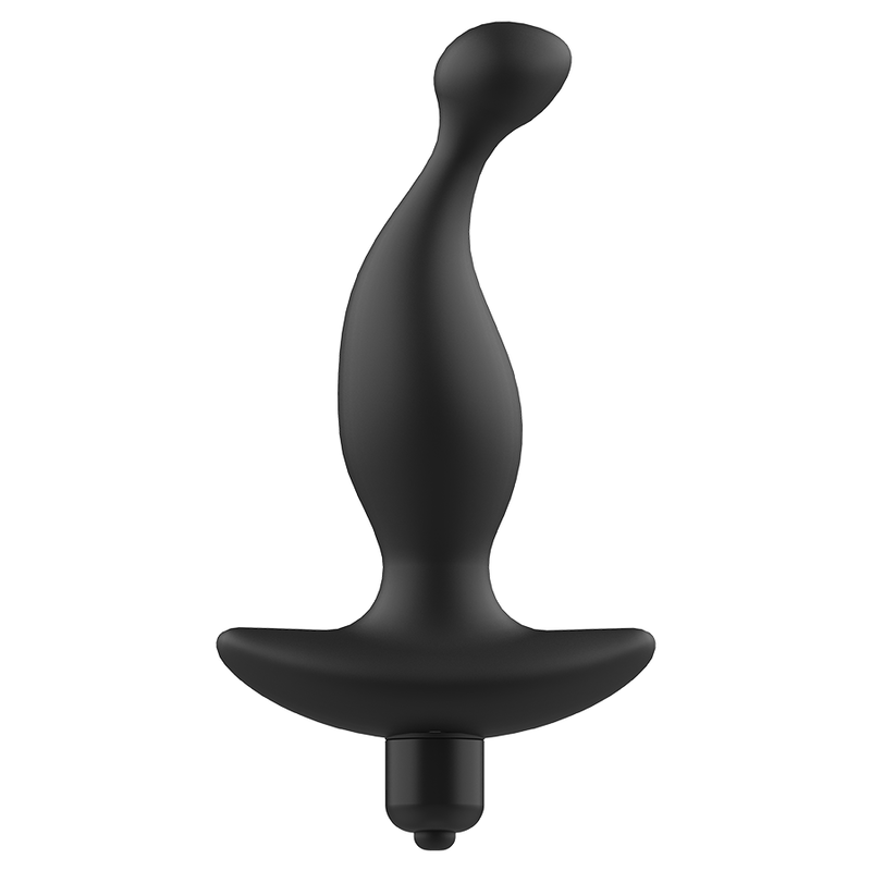 Addicted toys - masajeador anal con vibración negro modelo 1