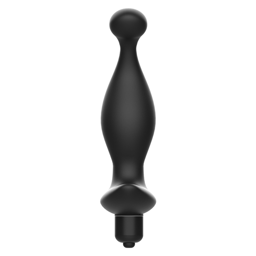 Addicted toys - masajeador anal con vibración negro modelo 1