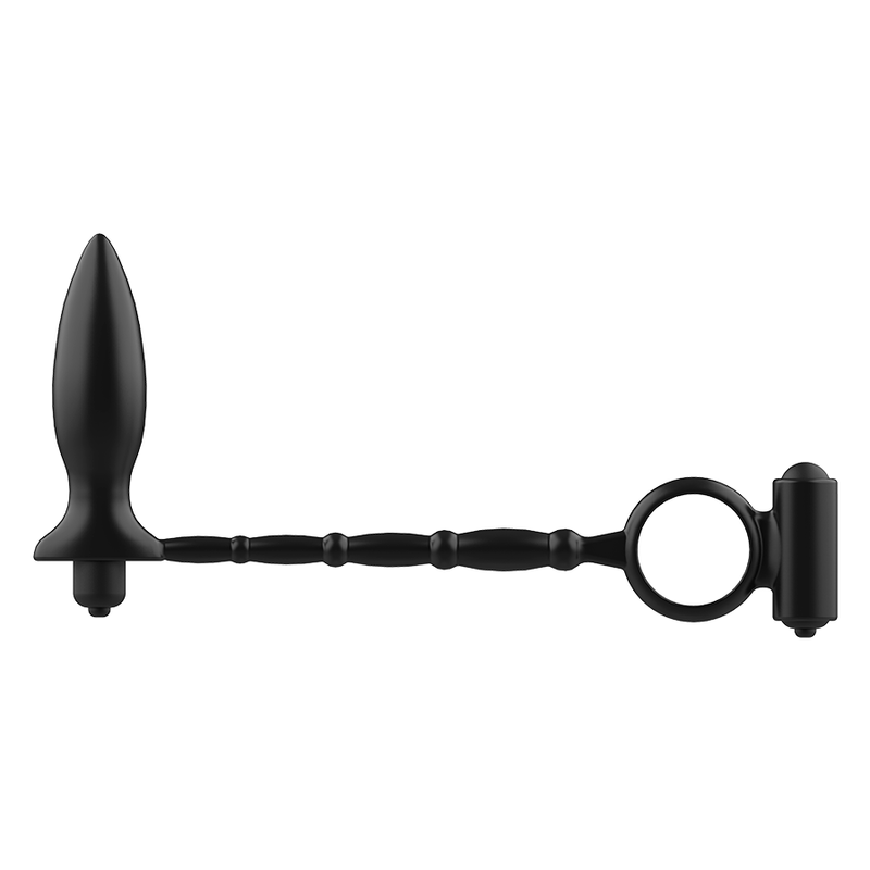Addicted toys - plug anal con anillo vibrador