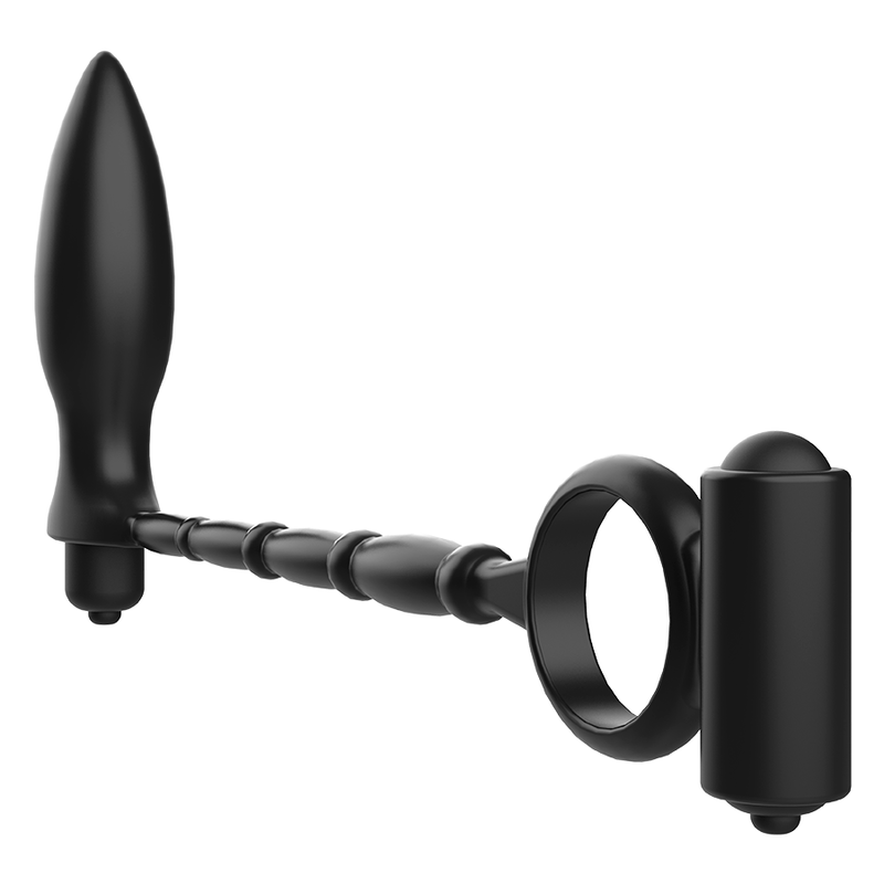 Addicted toys - plug anal con anillo vibrador