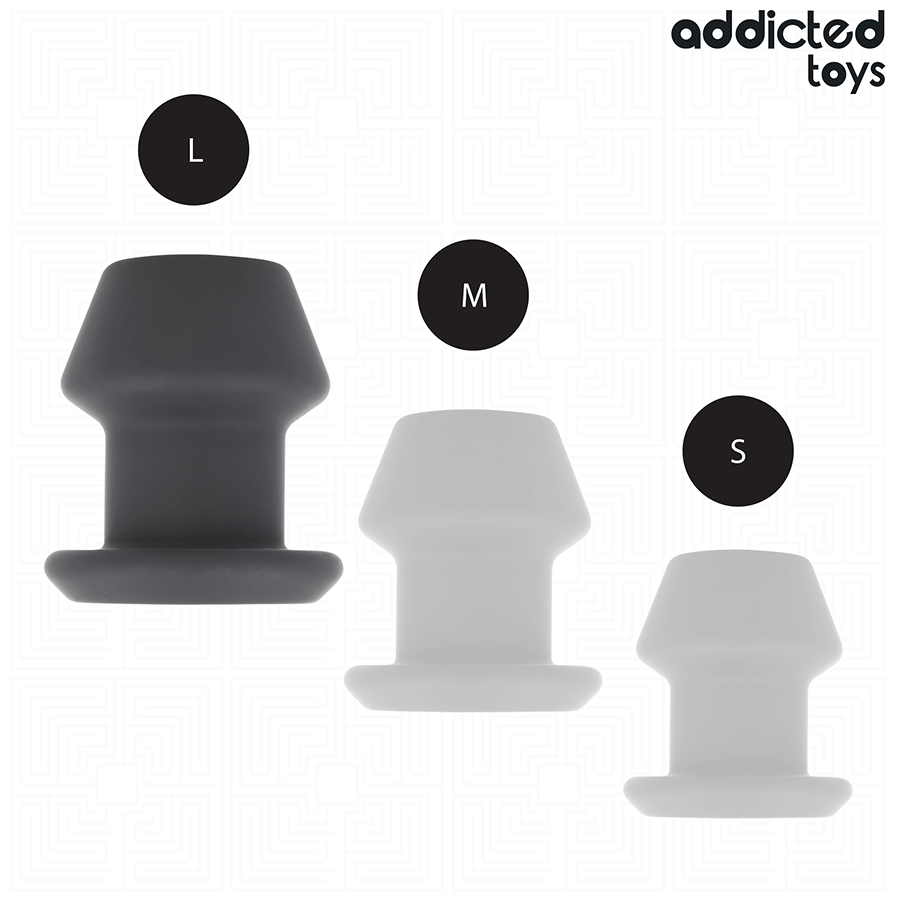 Addicted toys - plug anal hueco extrem silicona talla l