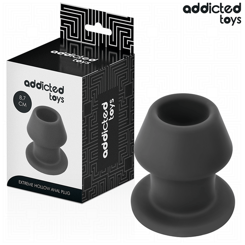 Addicted toys - plug anal hueco extrem silicona talla m 8,7