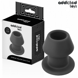 Addicted toys - plug anal hueco extrem silicona talla s 7,5