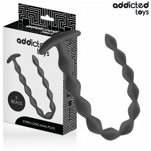 Addicted toys - rosario anal 27 cm extra largo silicona
