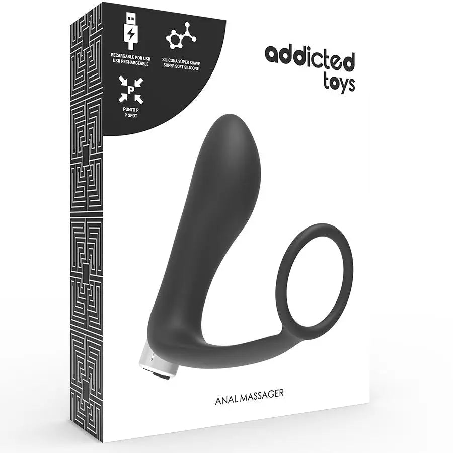Addicted toys - vibrador prostático recargable model 1