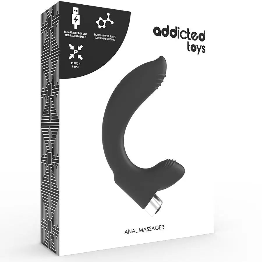 Addicted toys - vibrador prostático recargable model 7