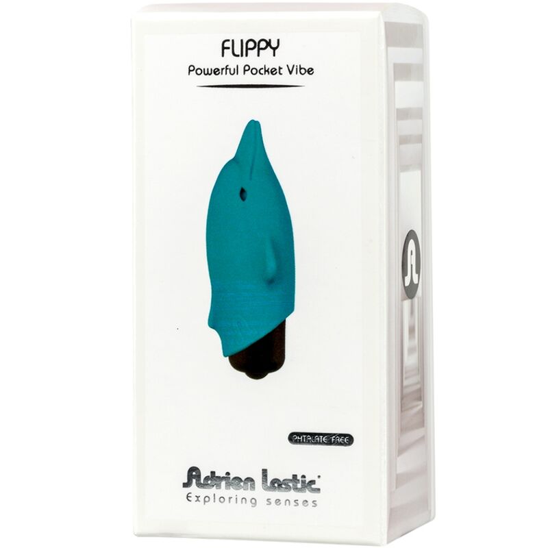 Adrien lastic - flippy vibrador de bolsillo delfín
