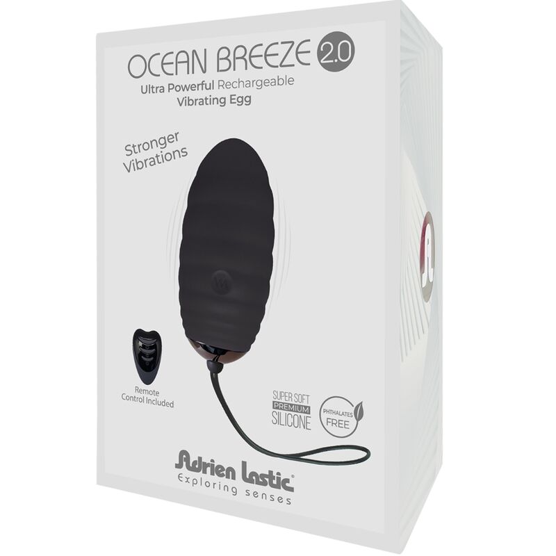 Adrien lastic - ocean breeze 2.0 huevo vibrador recargable