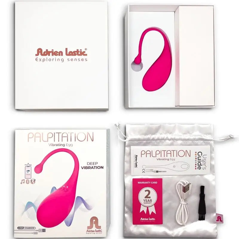 Adrien lastic - palpitation huevo vibrador verde + app - — / VERDE