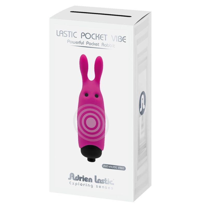 Adrien lastic - lastic pocket vibrador de bolsillo conejo