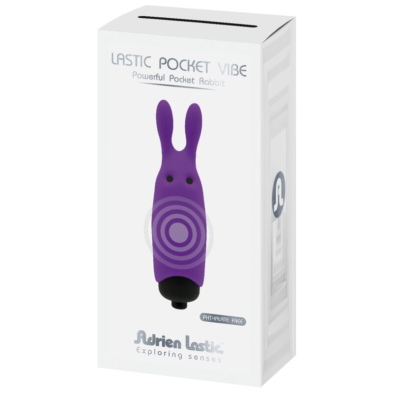 Adrien lastic - lastic pocket vibrador de bolsillo conejo