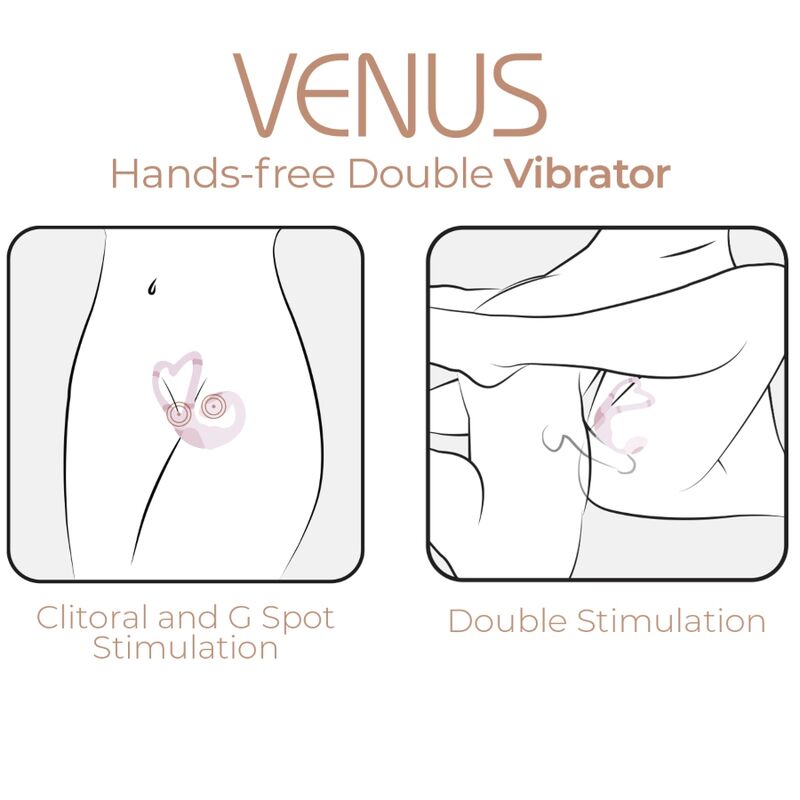 Adrien lastic - venus doble estimulador clítoris & punto-g