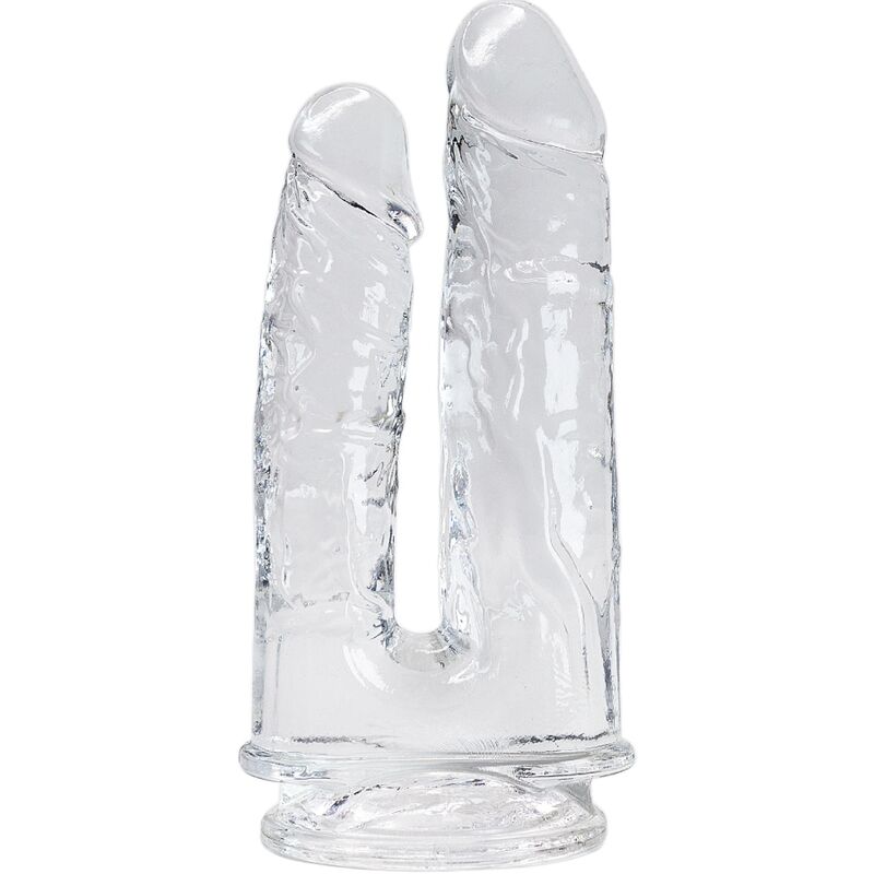 Alive - imperium pene realístico doble transparente 12/14 cm