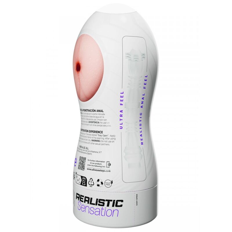Alive - maxi flex masturbador masculino ano talla l