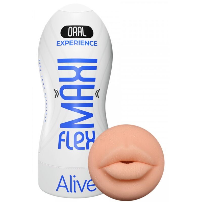 Alive - maxi flex masturbador masculino boca talla l