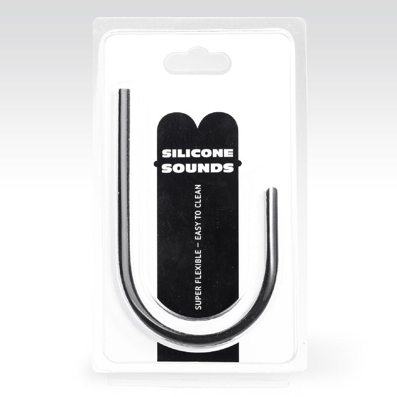 All black - 10 mm sonda uretral silicona