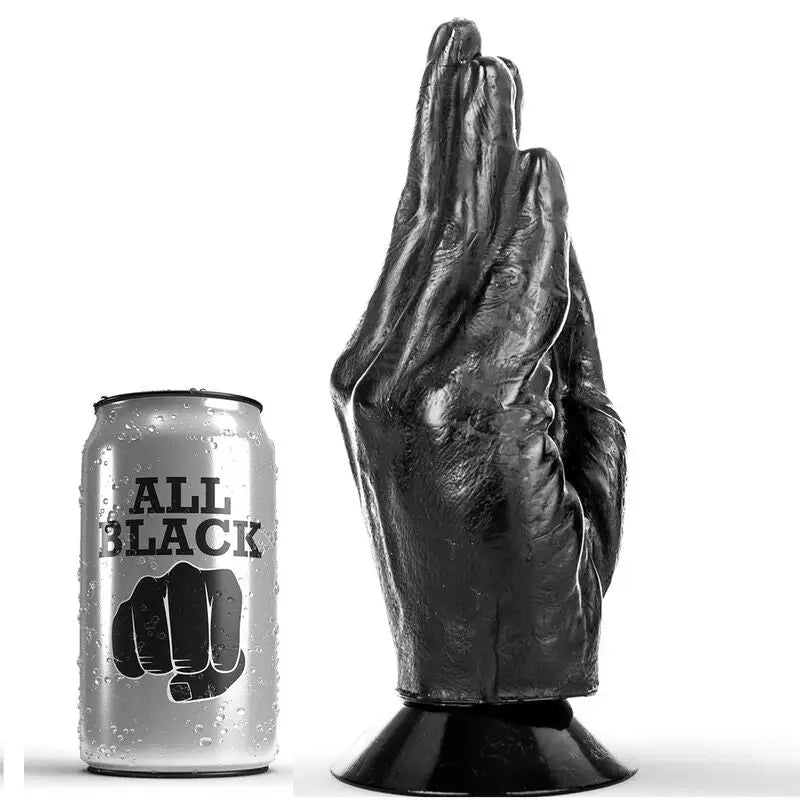 All black - dildo fisting 21 cm