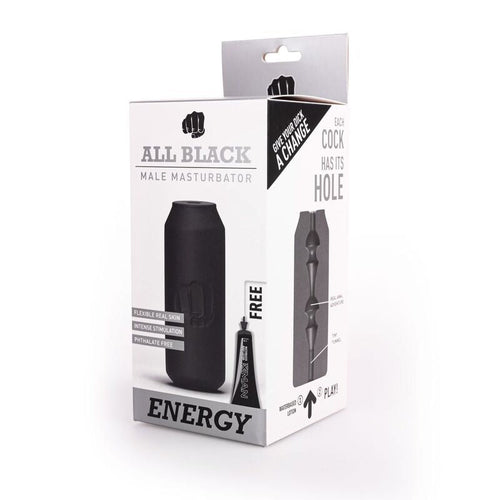 All black - masturbador energy