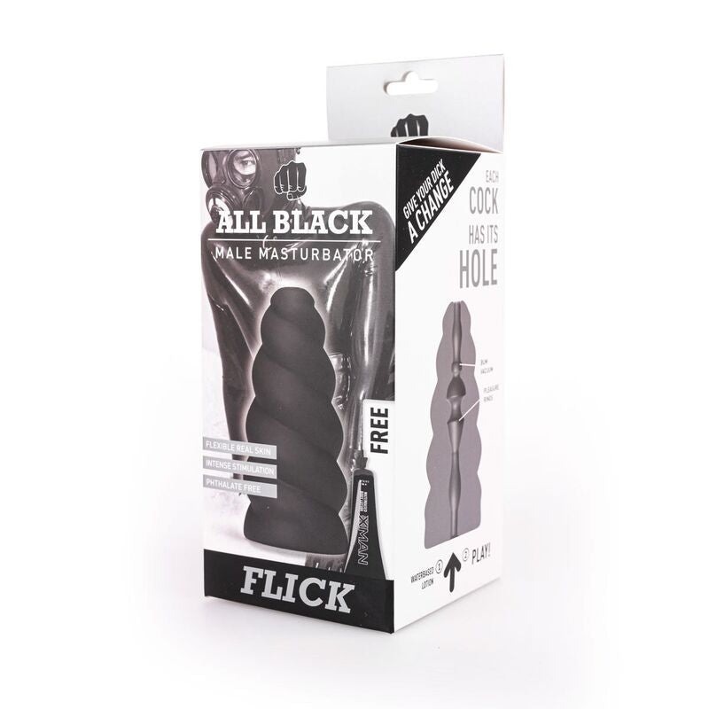 All black - masturbador flick