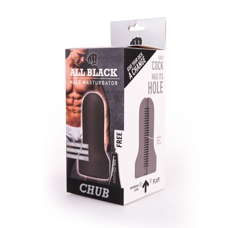 All black - masturbador loop modelo 2