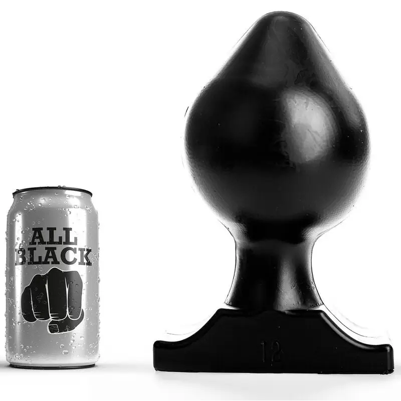 All black - plug 22,5 cm 12 inch