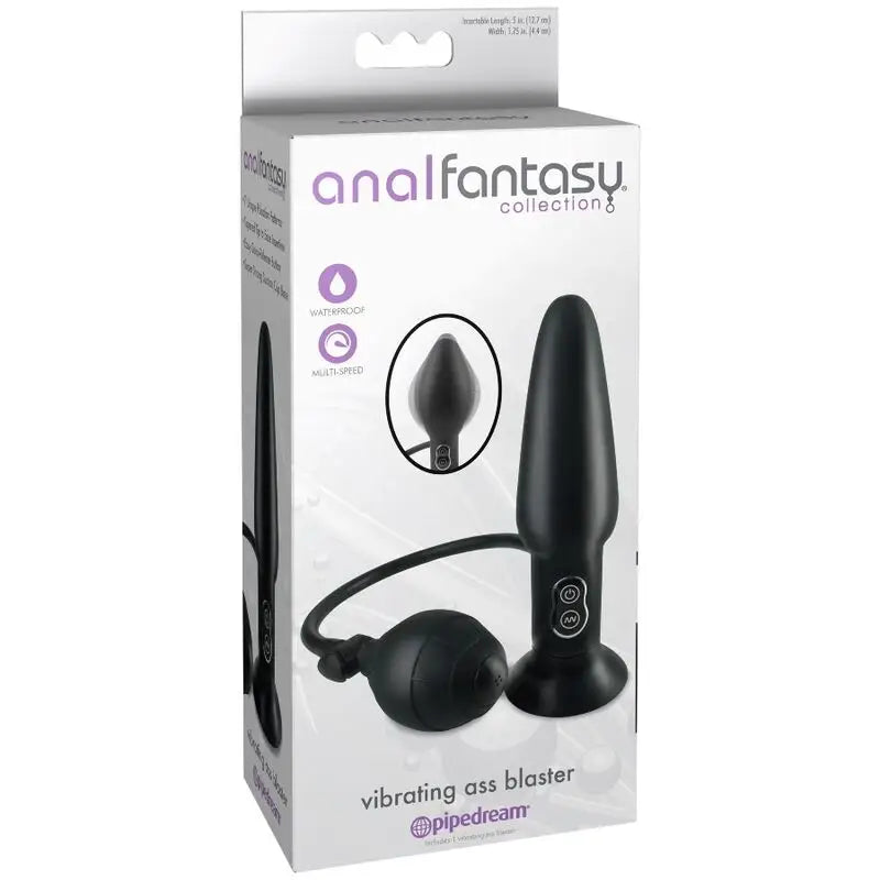Anal fantasy - plug hinchable vibrador
