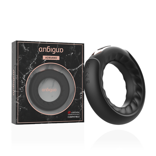 Anbiguo - adriano anillo vibrador compatible con watchme