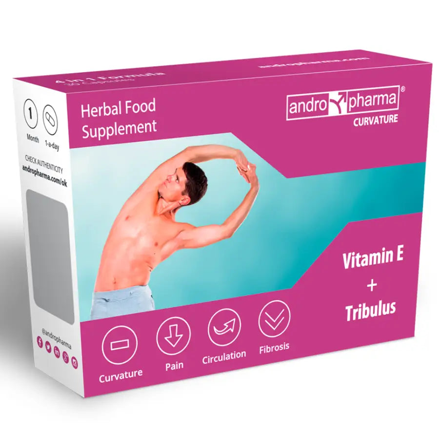 Andropharma Curvature – Complemento alimenticio para el bienestar masculino