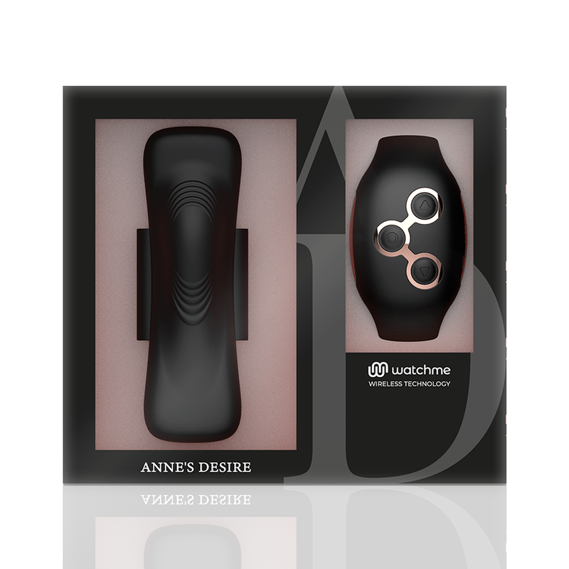 Anne’s desire - panty pleasure tecnología watchme negro/gold