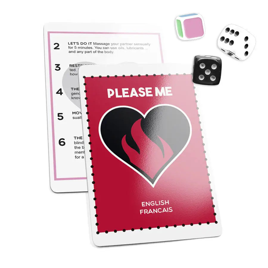 Aria - please me play cartas + 3 dados