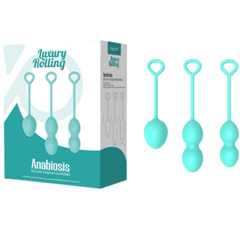 Armony - anabiosis pesas vaginales 3 niveles verde