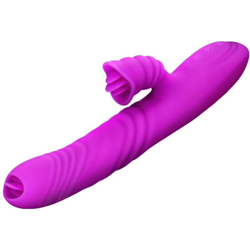 Armony - angelia vibrador multifuncion doble lengua efecto
